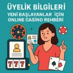 Üyelik Bilgileri – Online Casino'ya Adım Atmak İçin İlk Adım