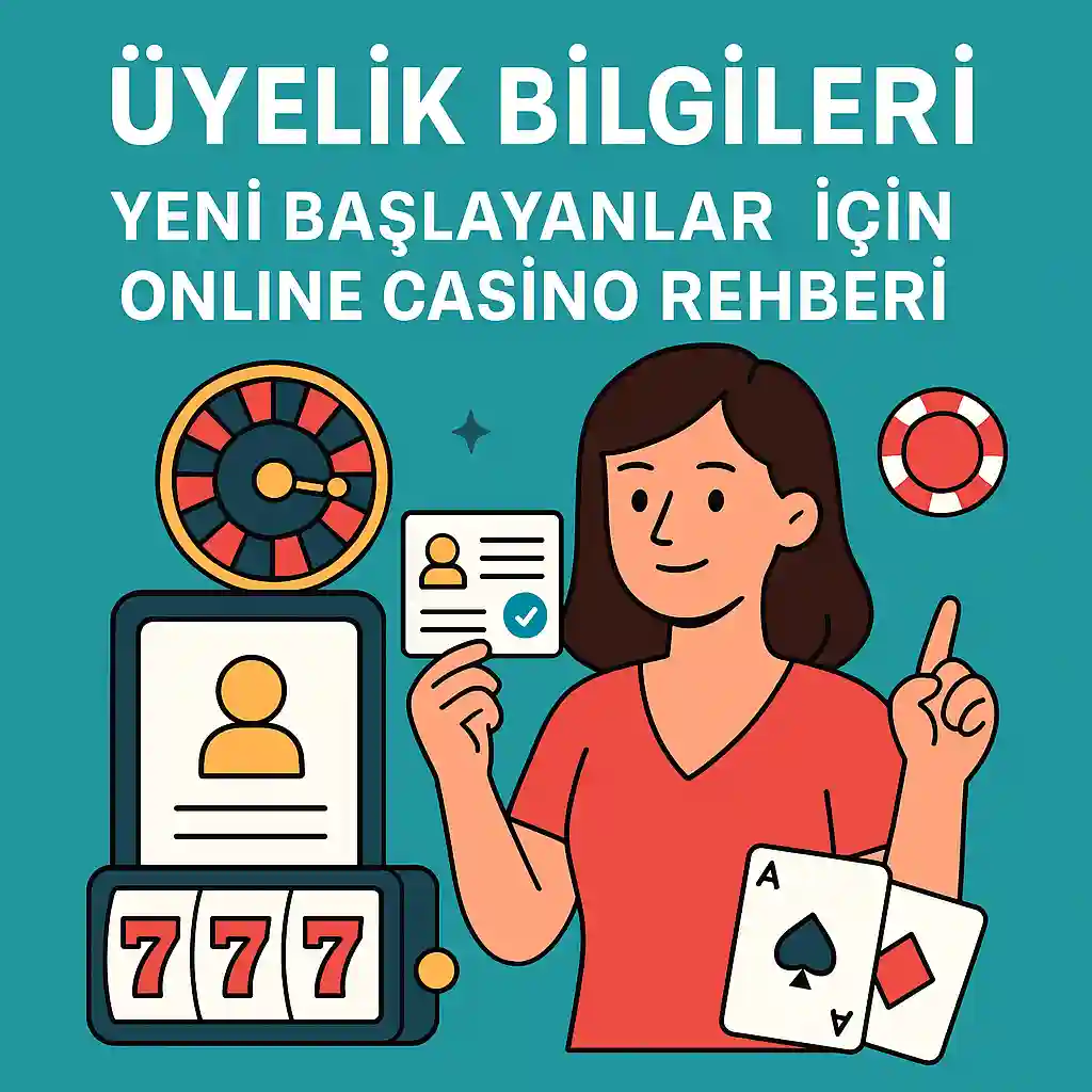 Üyelik Bilgileri – Online Casino'ya Adım Atmak İçin İlk Adım